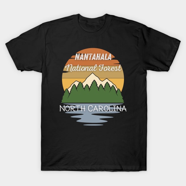 Nantahala National Forest North Carolina T-Shirt by Compton Designs